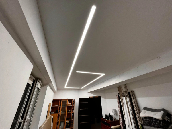 Пример тканевого потолка DESCOR 33 м²