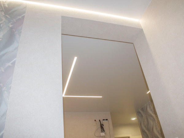 Фото потолка в частный дом